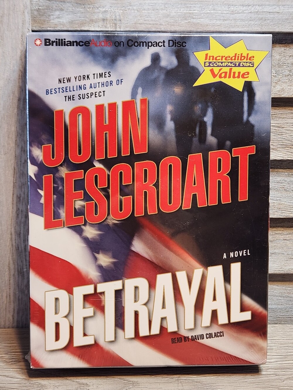 🖤 Betrayal by John Lescroart, audiobook on CD